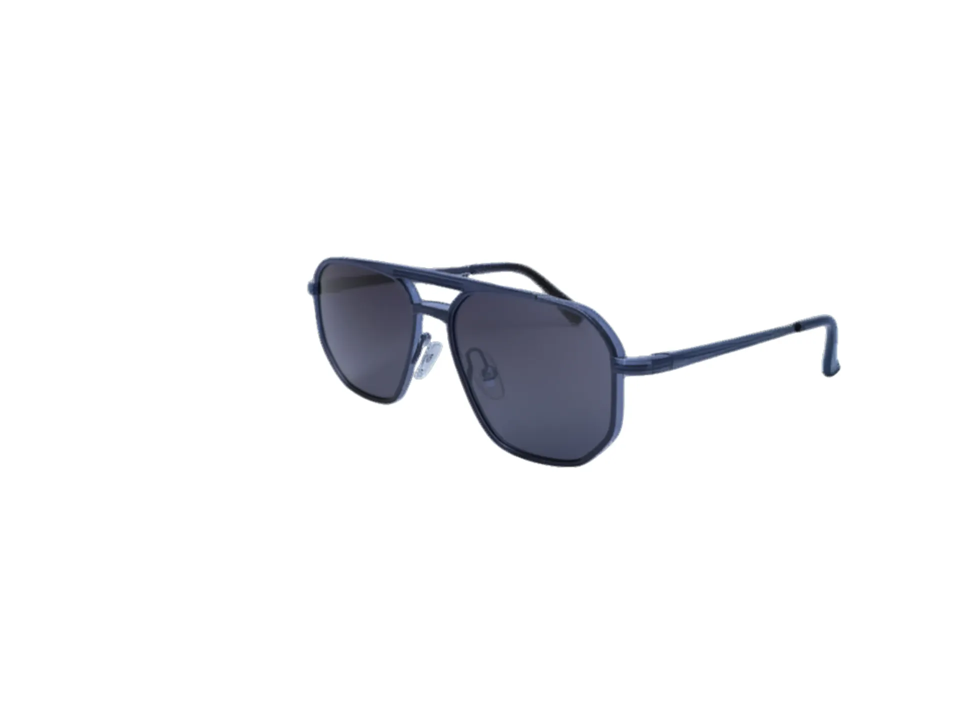 DOUBLE BRIDGE SQUARE SUNGLASSES
