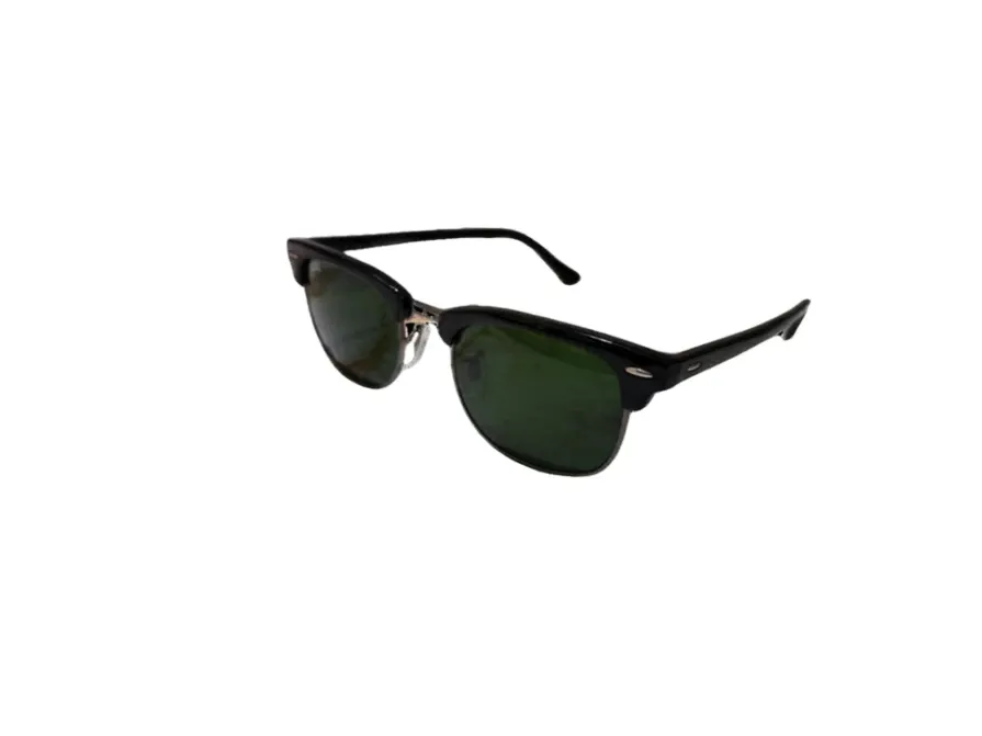 CLUBMASTER BLACK SUNGLASSES (Black)