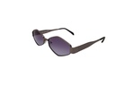 BLACK OVAL HEX SUNGLASSES